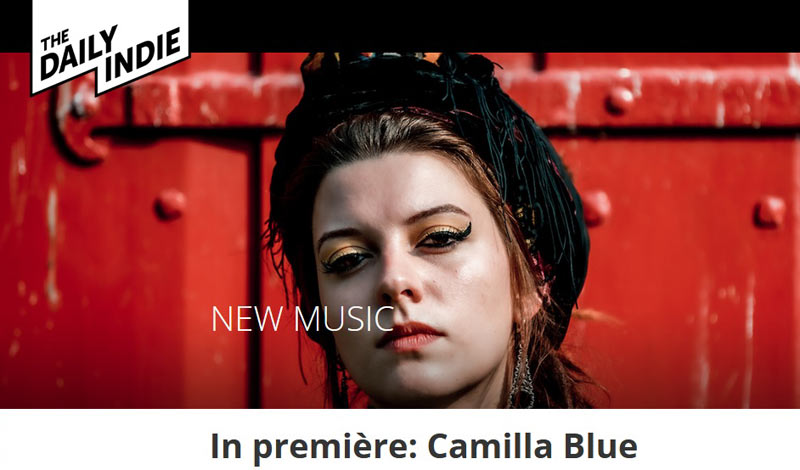 camilla blue daily indie